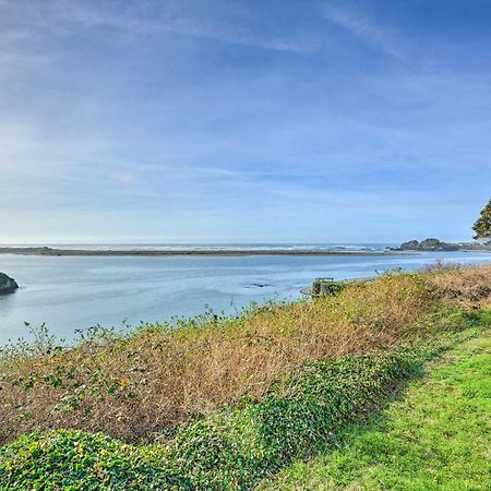 Smith River Vintage Cabin Oceanfront Deck And Views Bagian luar foto