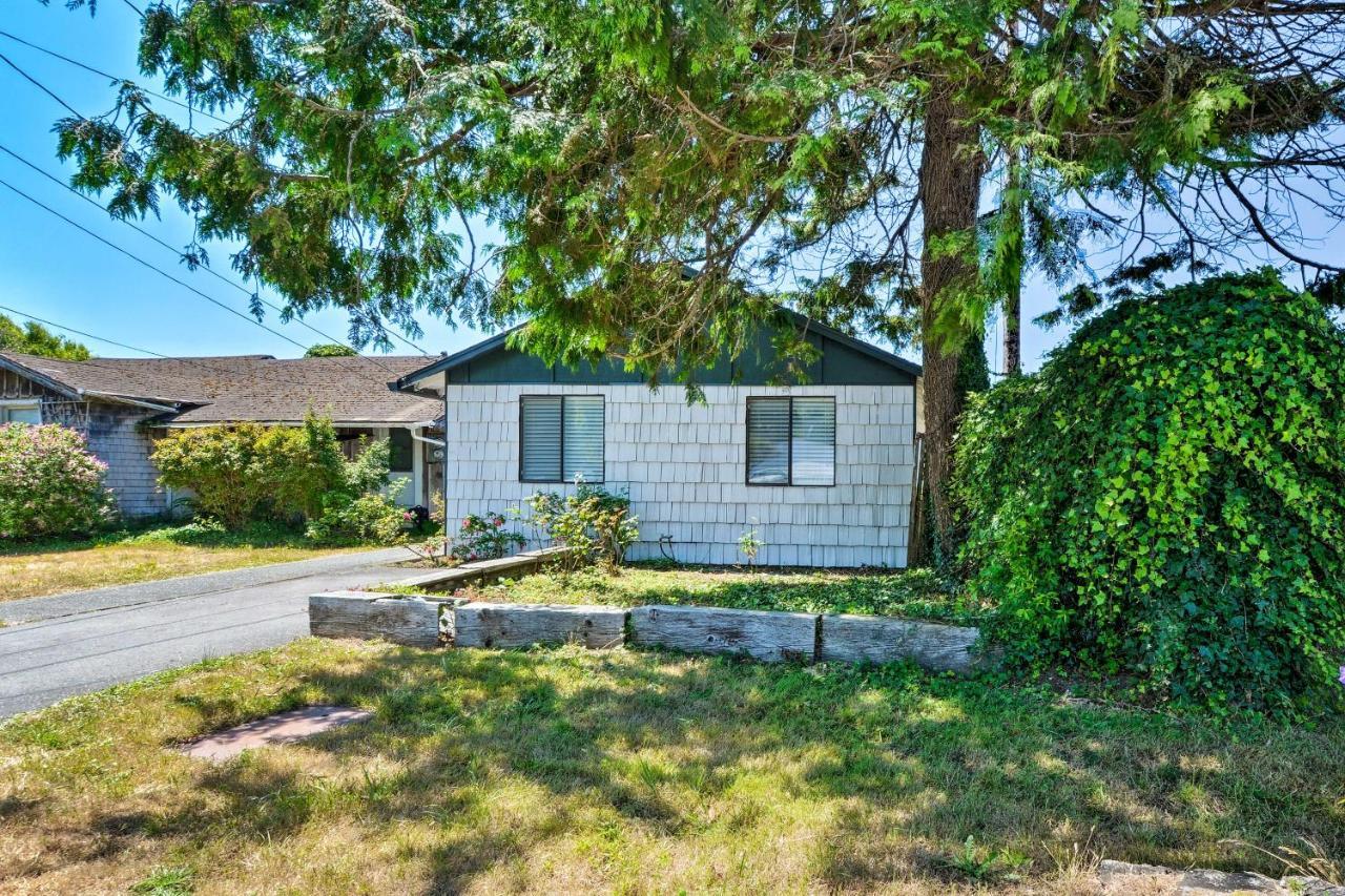 Smith River Vintage Cabin Oceanfront Deck And Views Bagian luar foto